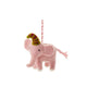 Pink Elephant Ornament Set of 8 By Accent Decor | Ornaments | Modishstore - 2 - Pink Elephant Ornament Set of 8 By Accent Decor