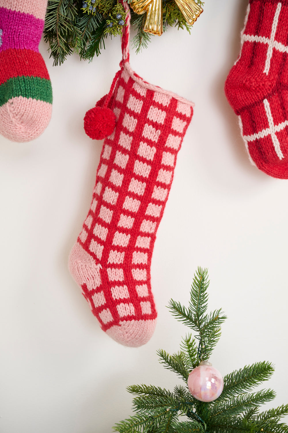 Holiday Brights Stocking Set of 2 By Accent Decor | Planters, Troughs & Cachepots | Modishstore - 6