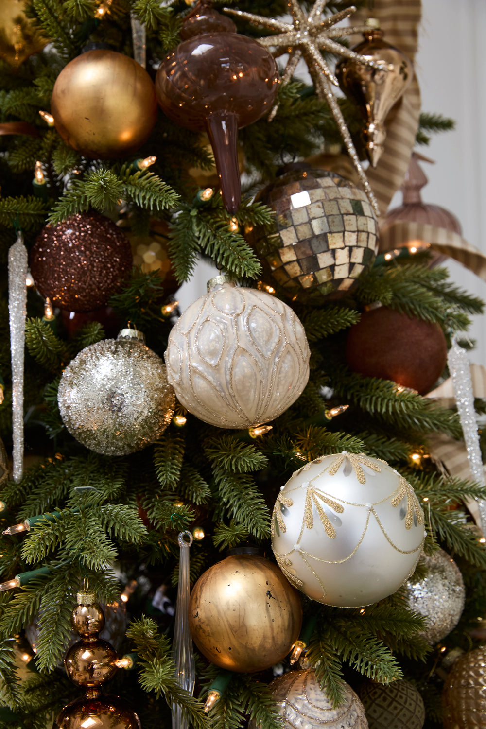 Antoinette Ornament Set of 8 By Accent Decor | Ornaments | Modishstore - 10