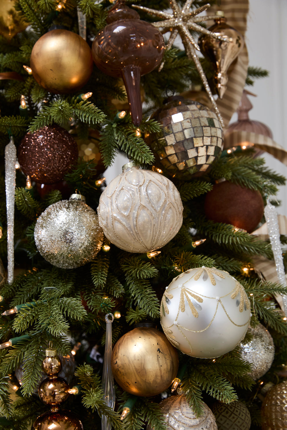 Antoinette Ornament Set of 8 By Accent Decor | Ornaments | Modishstore - 10