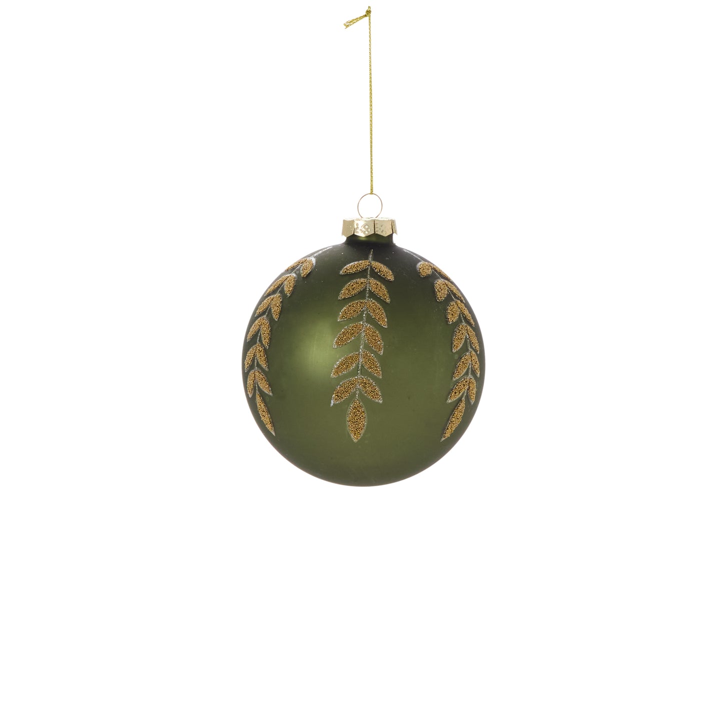 Beaded Leaf Ornament Set of 8 By Accent Decor | Ornaments | Modishstore - 14