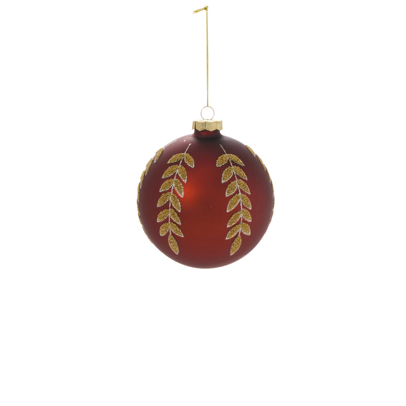 Beaded Leaf Ornament Set of 8 By Accent Decor | Ornaments | Modishstore - 6