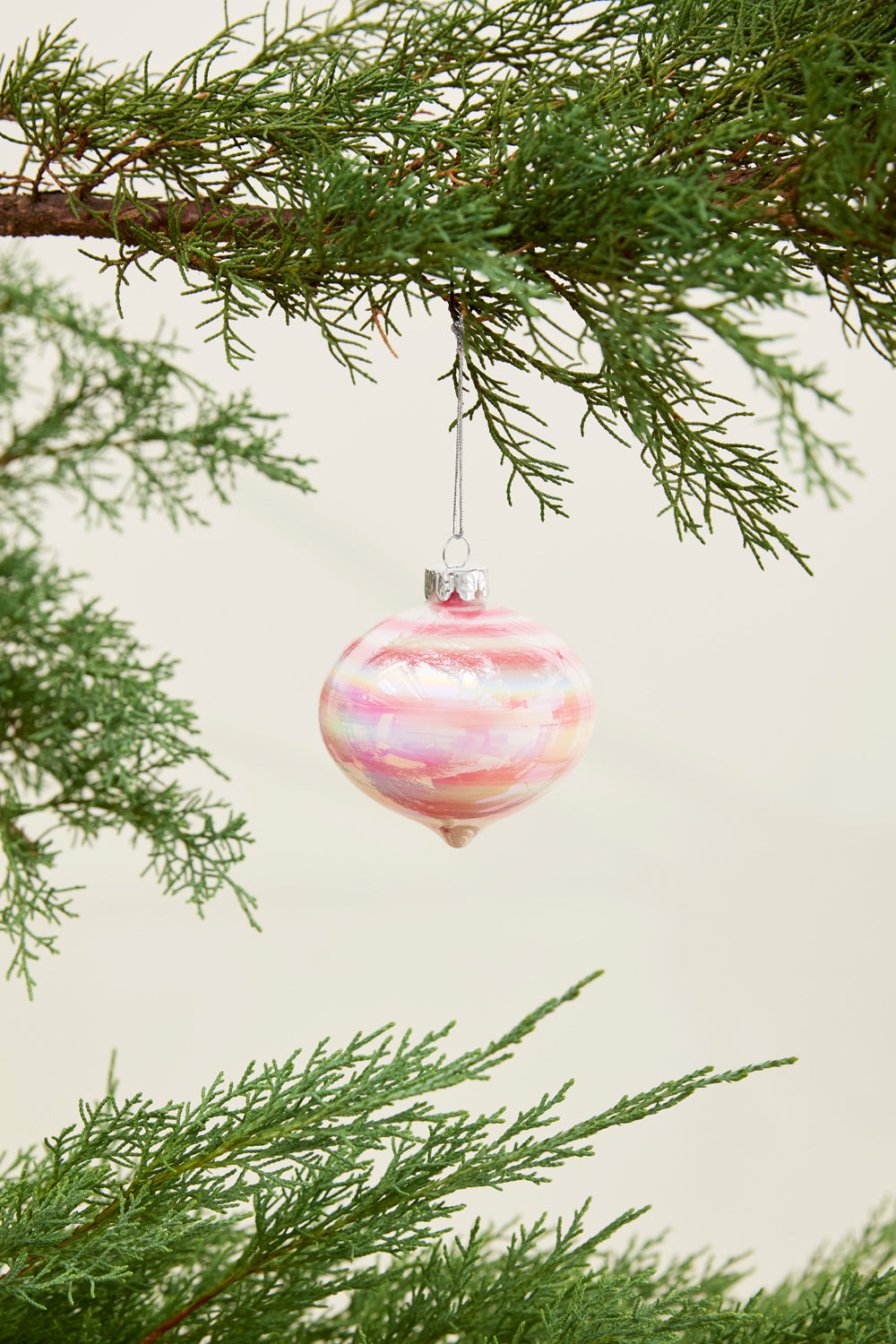 Candy Swirl Ornament Set of 8 By Accent Decor | Ornaments | Modishstore - 4