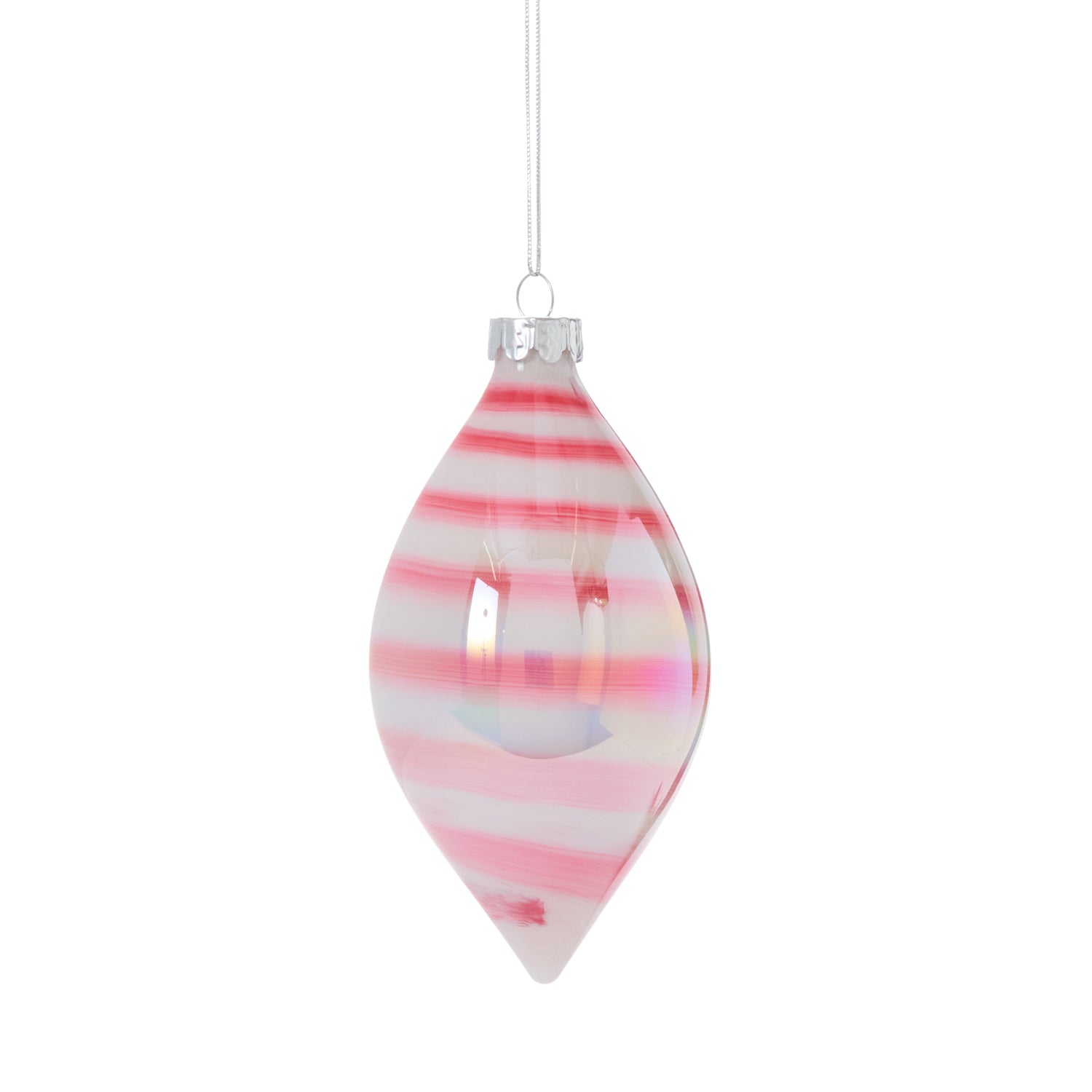 Candy Swirl Ornament Set of 8 By Accent Decor | Ornaments | Modishstore - 7