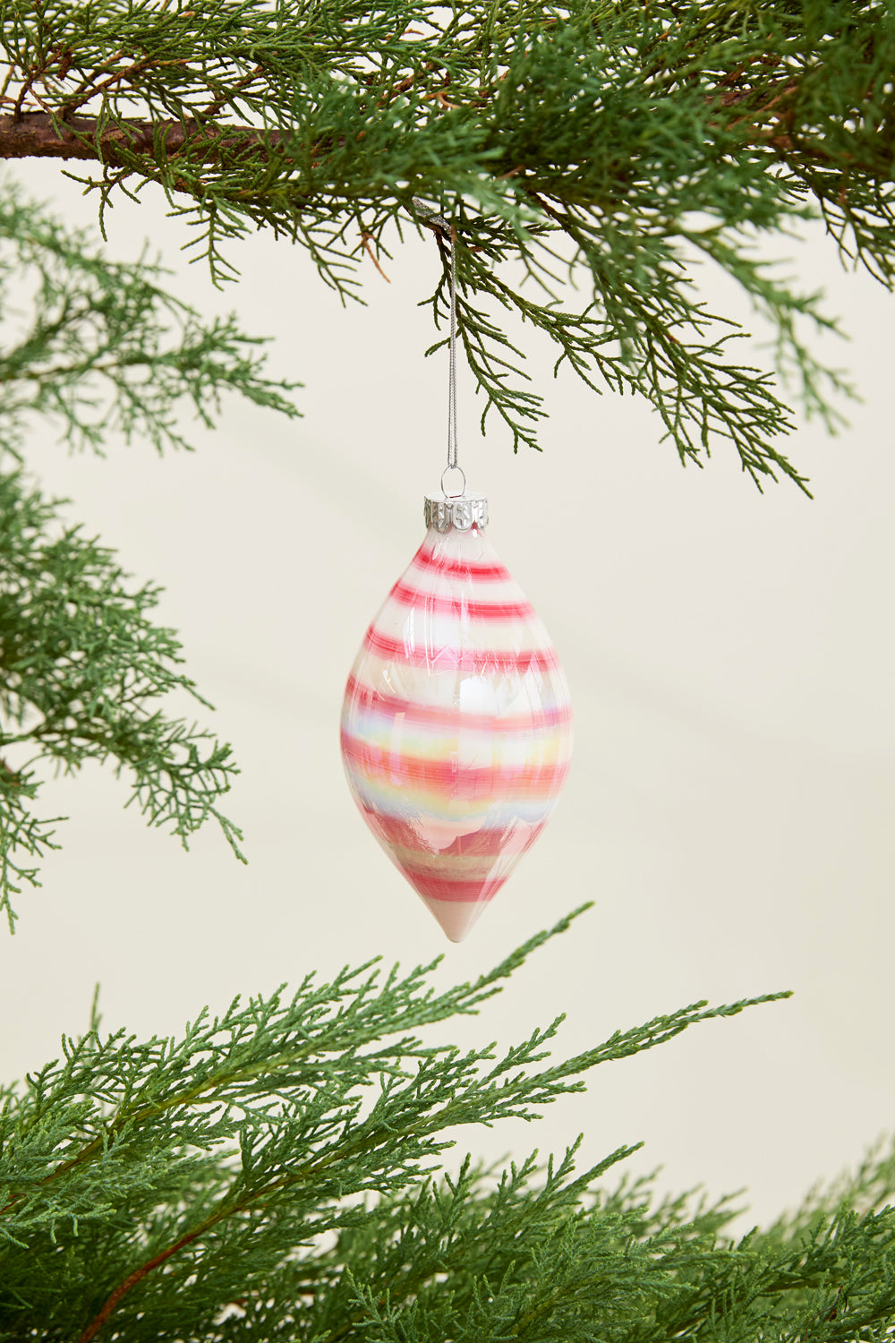 Candy Swirl Ornament Set of 8 By Accent Decor | Ornaments | Modishstore - 8