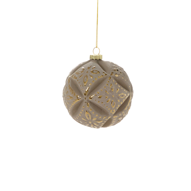 Gold Petal Ornament Set of 8 By Accent Decor | Ornaments | Modishstore - 8