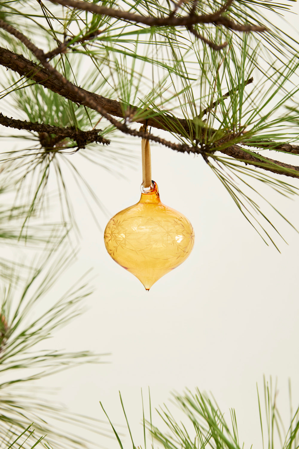 Etched Bauble Ornament Set of 8 By Accent Decor | Ornaments | Modishstore - 4