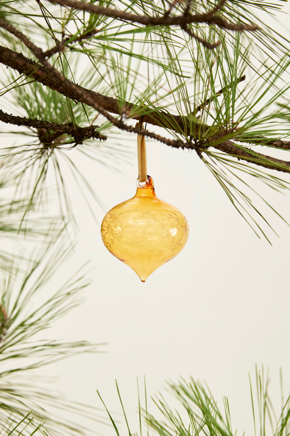 Etched Bauble Ornament Set of 8 By Accent Decor | Ornaments | Modishstore - 4