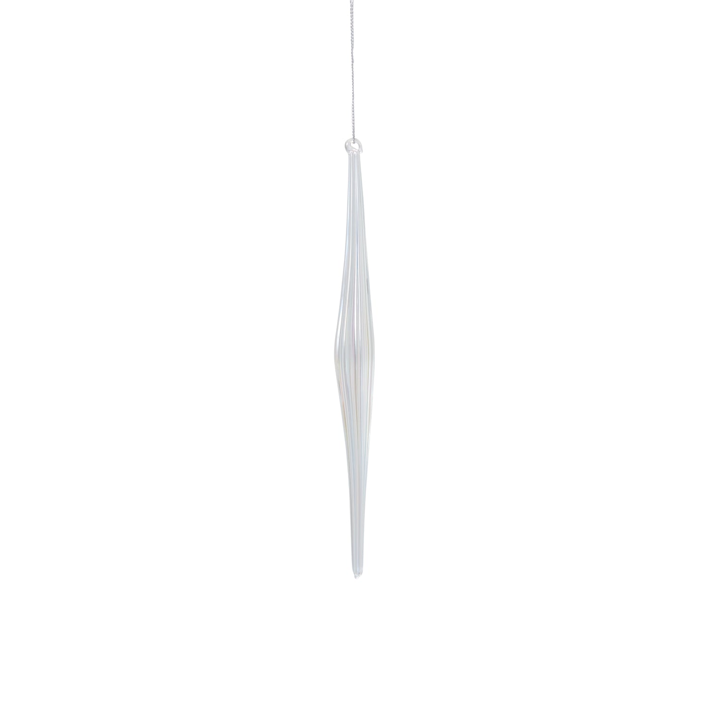 Prism Icicle Ornament Set of 8 By Accent Decor | Ornaments | Modishstore - 2
