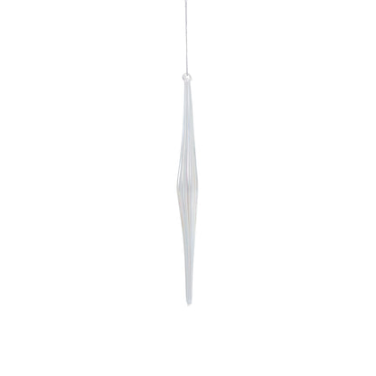 Prism Icicle Ornament Set of 8 By Accent Decor | Ornaments | Modishstore - 2