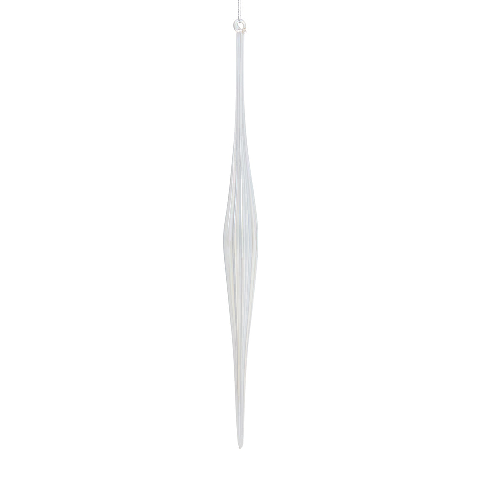 Prism Icicle Ornament Set of 8 By Accent Decor | Ornaments | Modishstore - 7