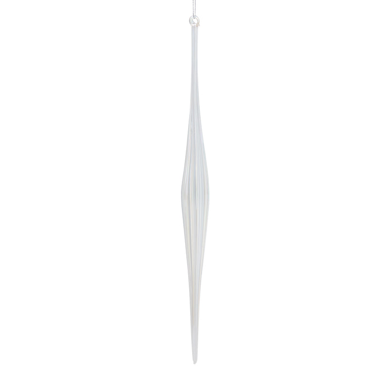 Prism Icicle Ornament Set of 8 By Accent Decor | Ornaments | Modishstore - 7
