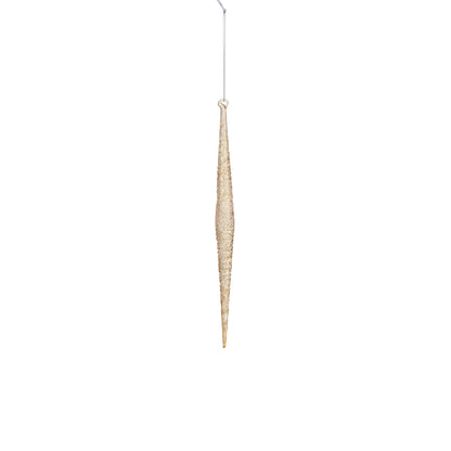 Sparkle Icicle Ornament Set of 8 By Accent Decor | Ornaments | Modishstore - 2