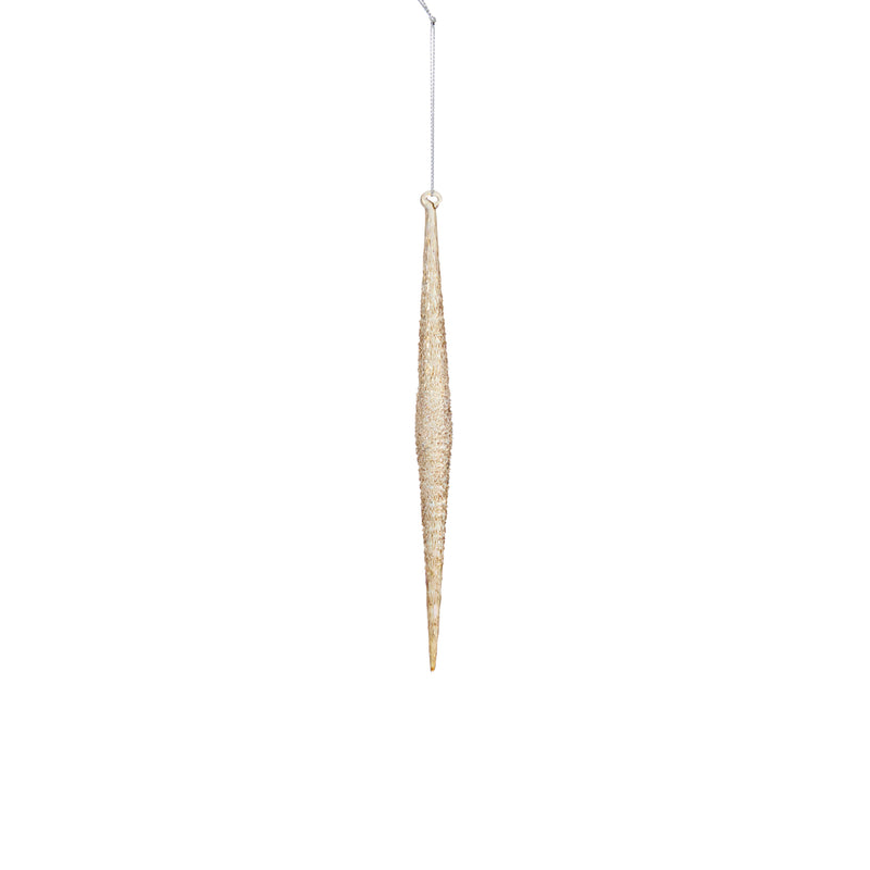 Sparkle Icicle Ornament Set of 8 By Accent Decor | Ornaments | Modishstore - 2