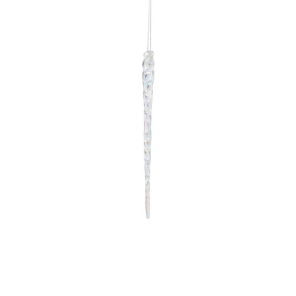 Twist Icicle Ornament Set of 8 By Accent Decor | Ornaments | Modishstore - 2