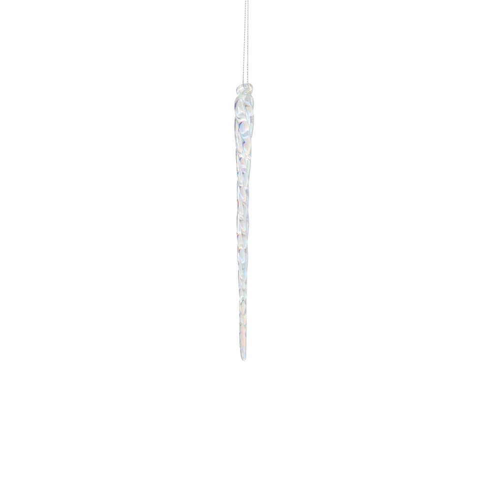 Twist Icicle Ornament Set of 8 By Accent Decor | Ornaments | Modishstore - 2