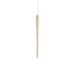 Twist Icicle Ornament Set of 8 By Accent Decor | Ornaments | Modishstore - 8