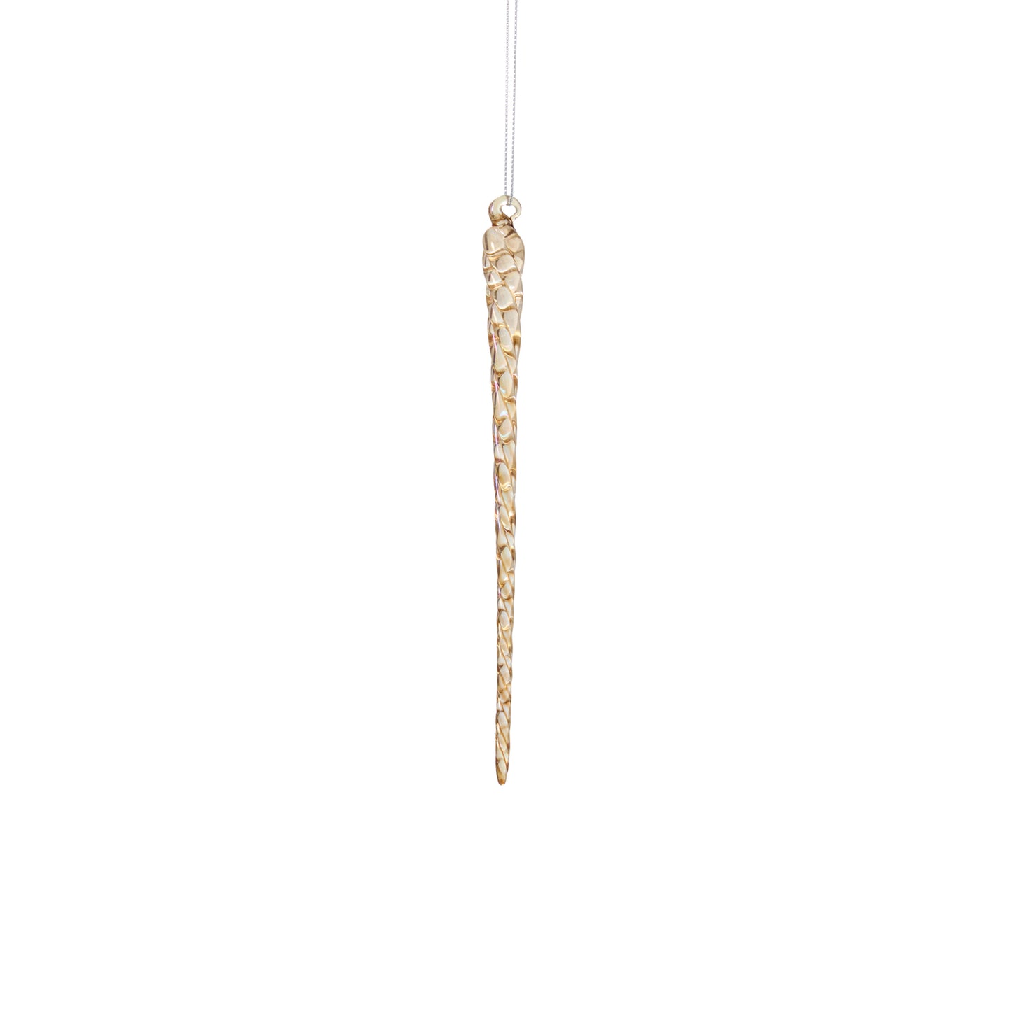 Twist Icicle Ornament Set of 8 By Accent Decor | Ornaments | Modishstore - 8
