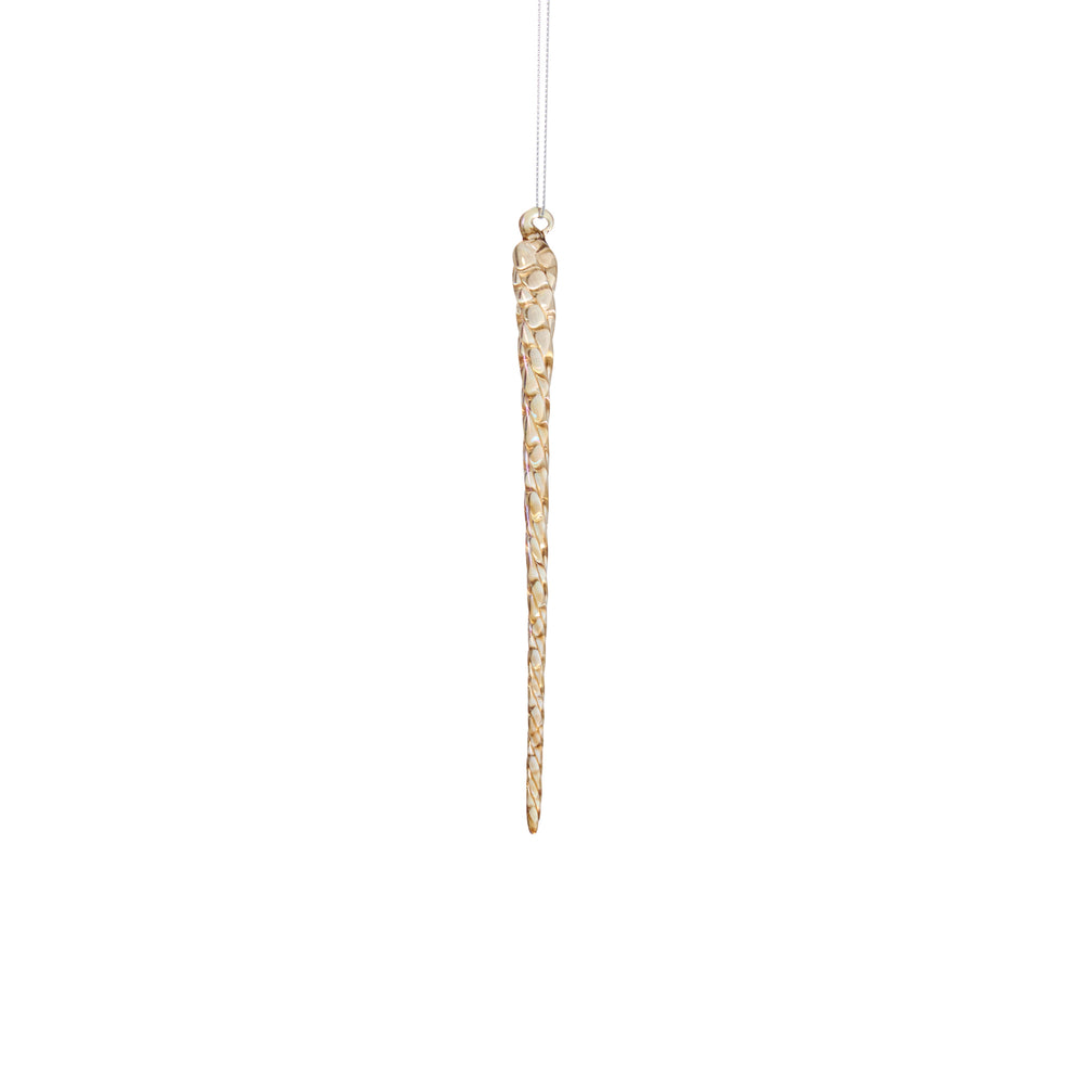 Twist Icicle Ornament Set of 8 By Accent Decor | Ornaments | Modishstore - 8