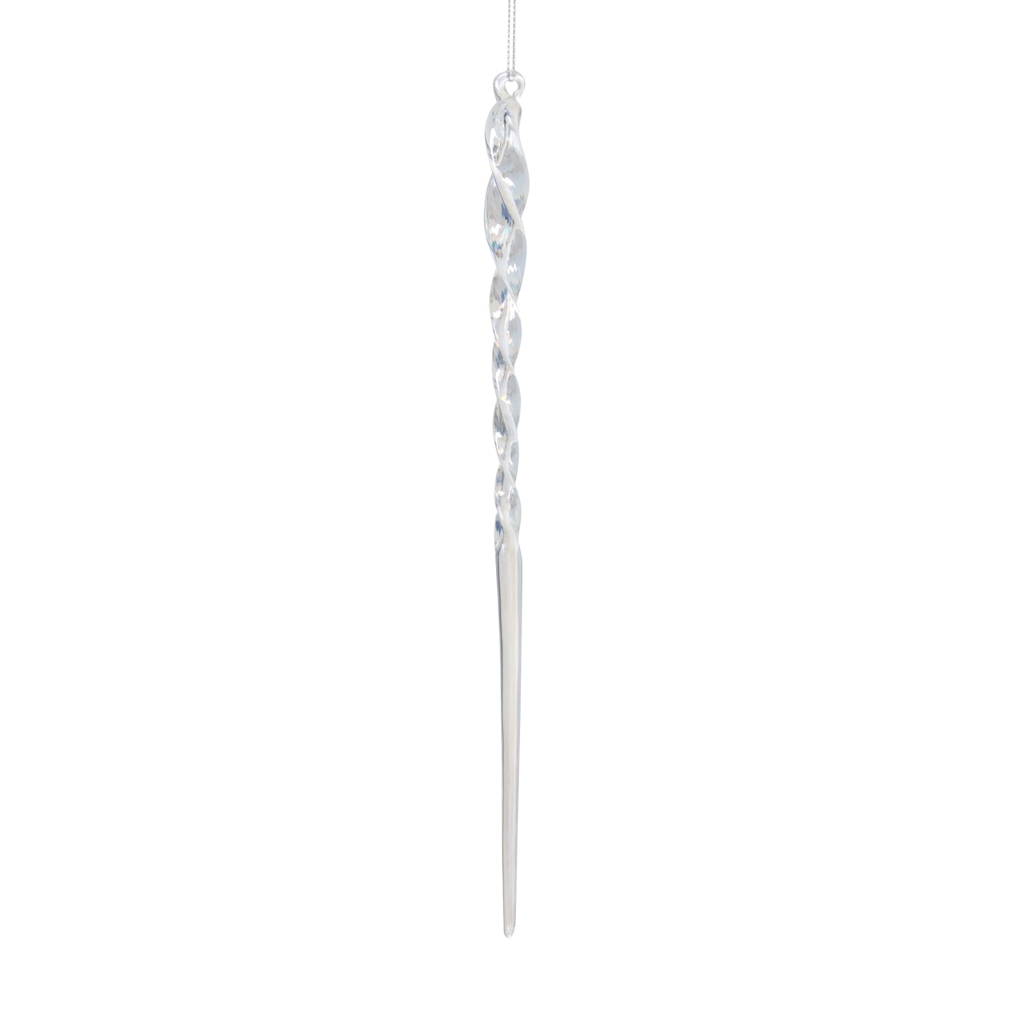 Twist Icicle Ornament Set of 8 By Accent Decor | Ornaments | Modishstore - 6