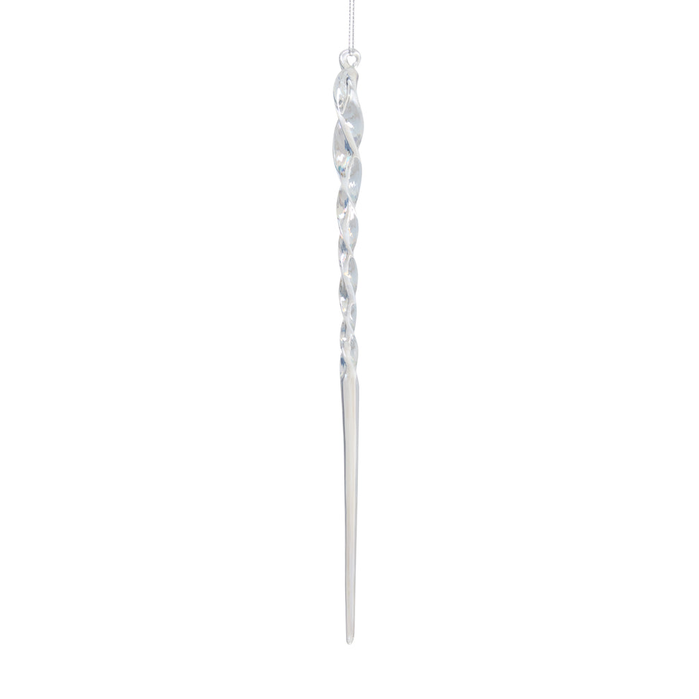 Twist Icicle Ornament Set of 8 By Accent Decor | Ornaments | Modishstore - 6