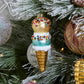 Dessert First Ice Cream Cone Ornament Set of 4 By Accent Decor | Ornaments | Modishstore - 8