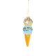 Dessert First Ice Cream Cone Ornament Set of 4 By Accent Decor | Ornaments | Modishstore - 2 - Dessert First Ice Cream Cone Ornament Set of 4 By Accent Decor