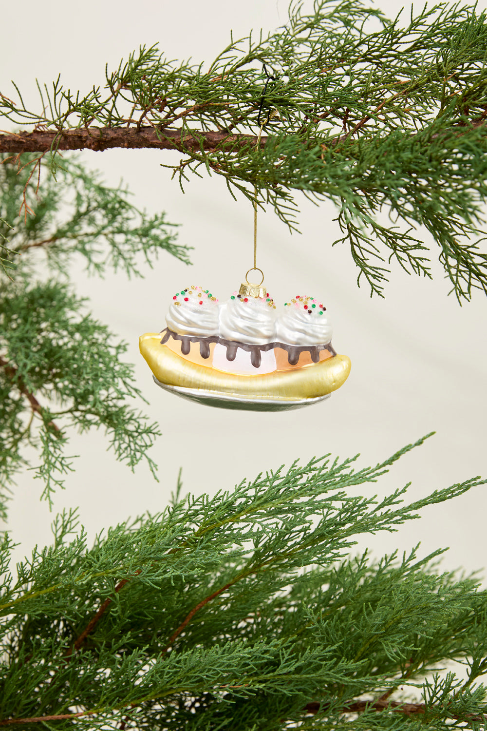 Dessert First Sundae Ornament Set of 4 By Accent DŽcor