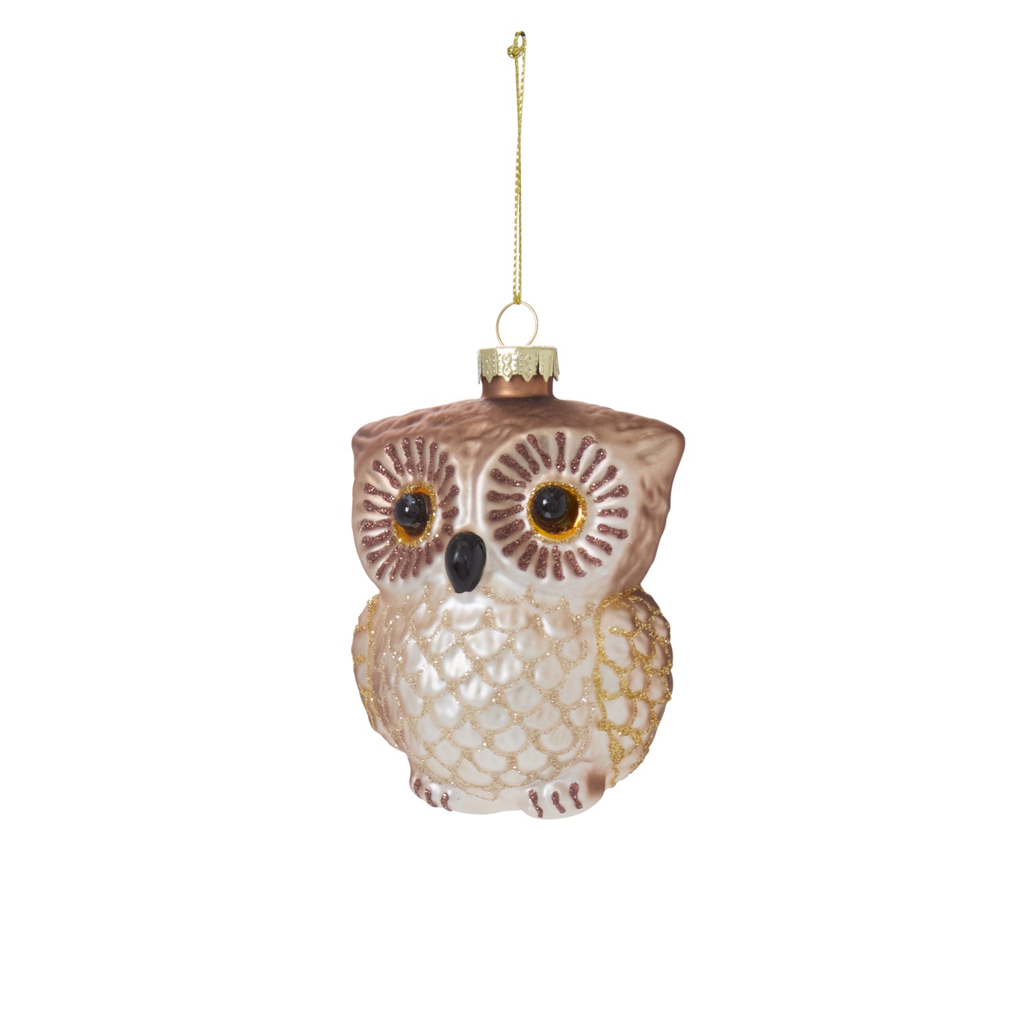 Tawny Owl Ornament Set of 4 By Accent Decor | Ornaments | Modishstore - 2