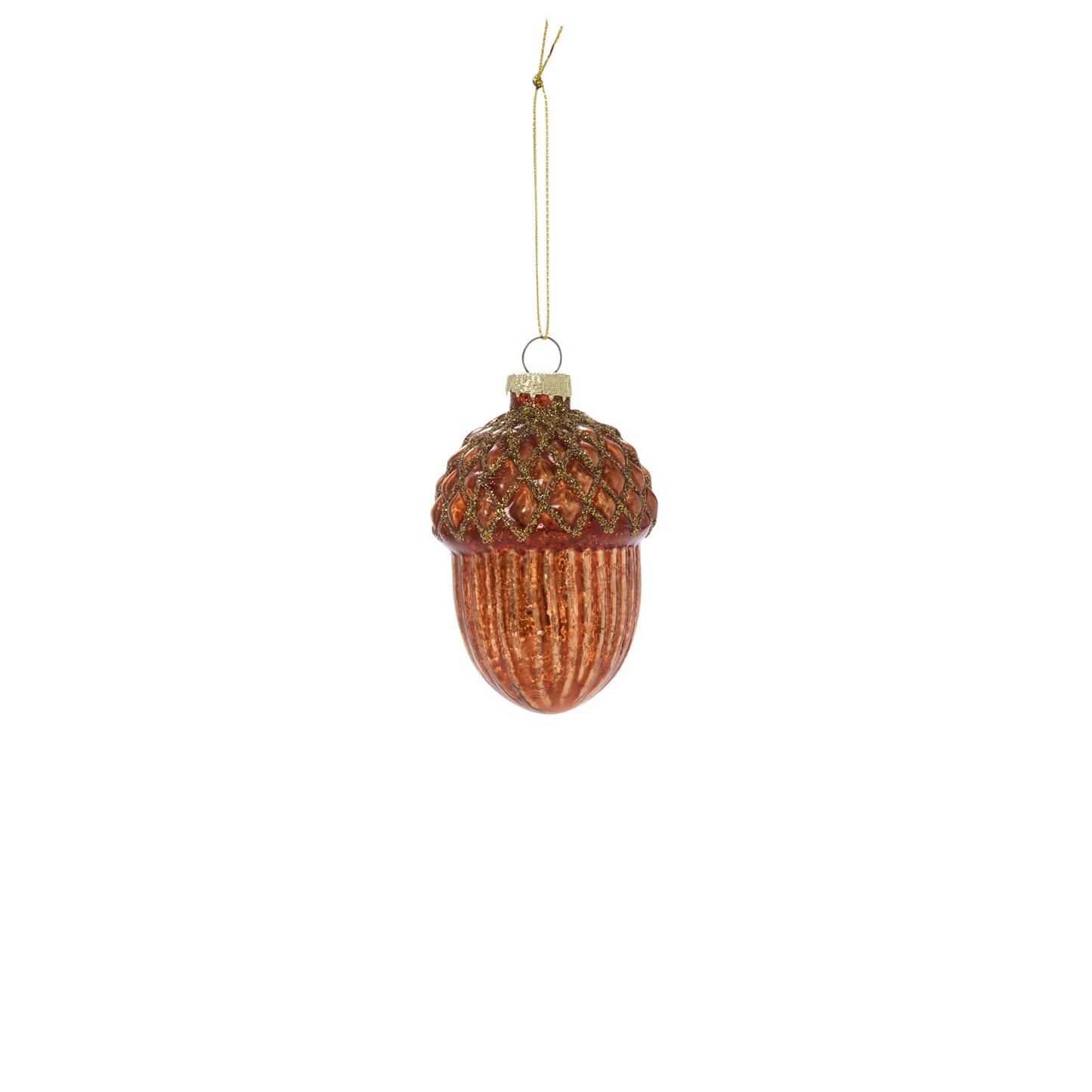 Gilded Acorn Ornament Set of 8 By Accent Decor | Ornaments | Modishstore - 2