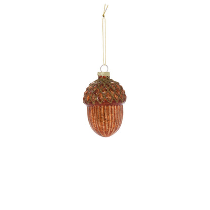 Gilded Acorn Ornament Set of 8 By Accent Decor | Ornaments | Modishstore - 2