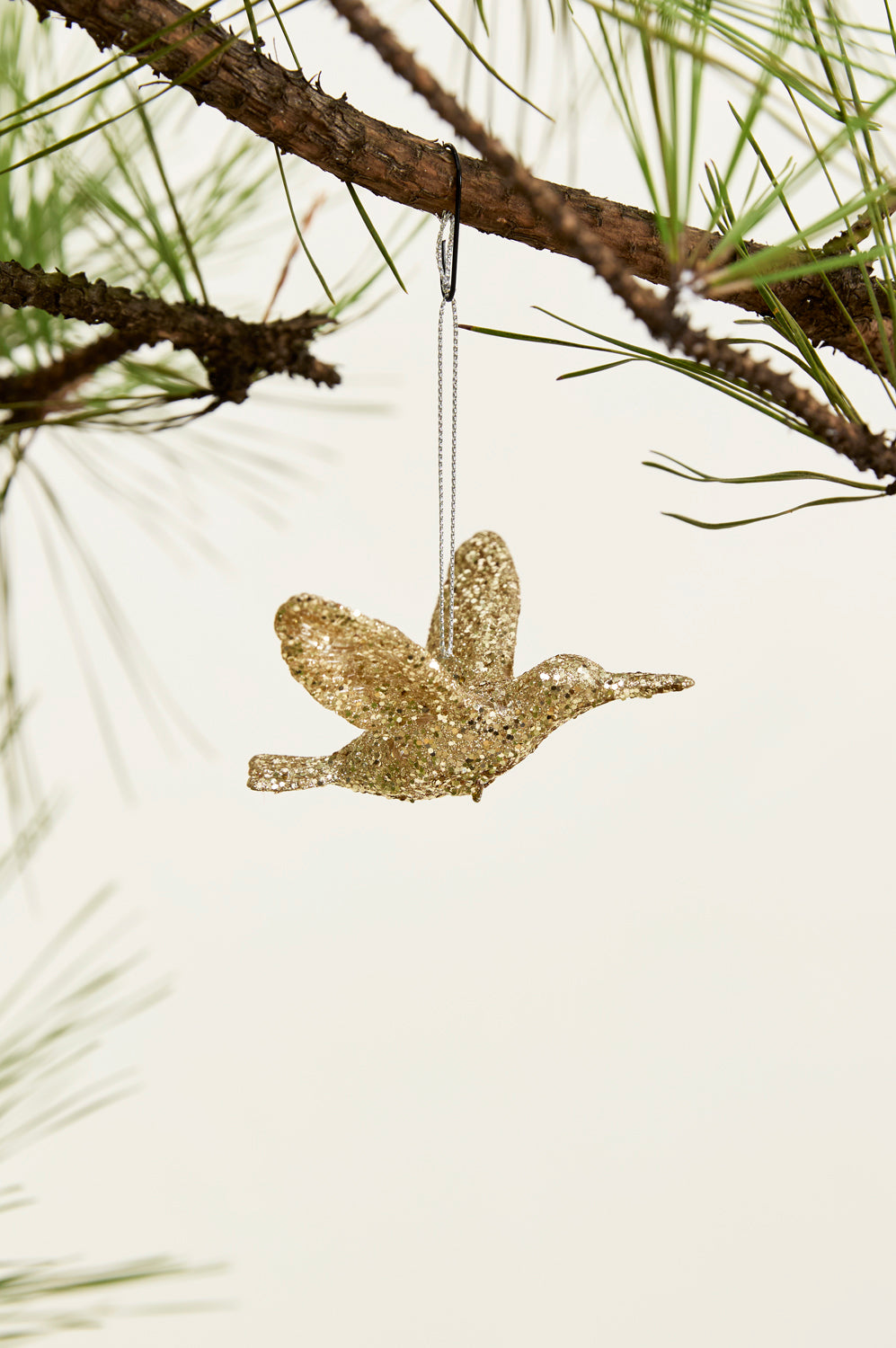 Glittered Bird Ornament Set of 8 By Accent Decor | Ornaments | Modishstore - 4