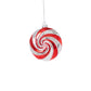 Peppermint Swirl Ornament Set of 8 By Accent Decor | Ornaments | Modishstore - 2