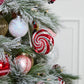 Peppermint Swirl Ornament Set of 8 By Accent Decor | Ornaments | Modishstore - 5