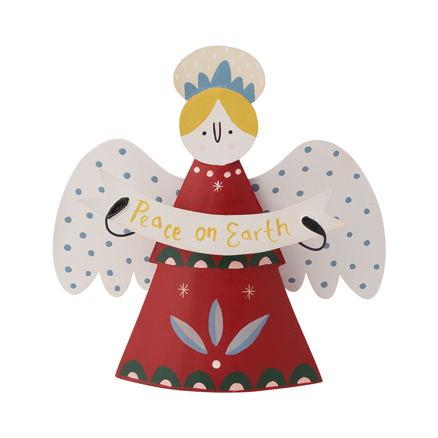 Caroling Angel Figurine Set of 2 By Accent Decor | Figurines | Modishstore - 2