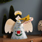 Caroling Angel Figurine Set of 2 By Accent DŽcor