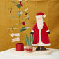 Fiddle Leaf Santa Figurine 7.75"x 4.25"x 10" By Accent Decor | Figurines | Modishstore