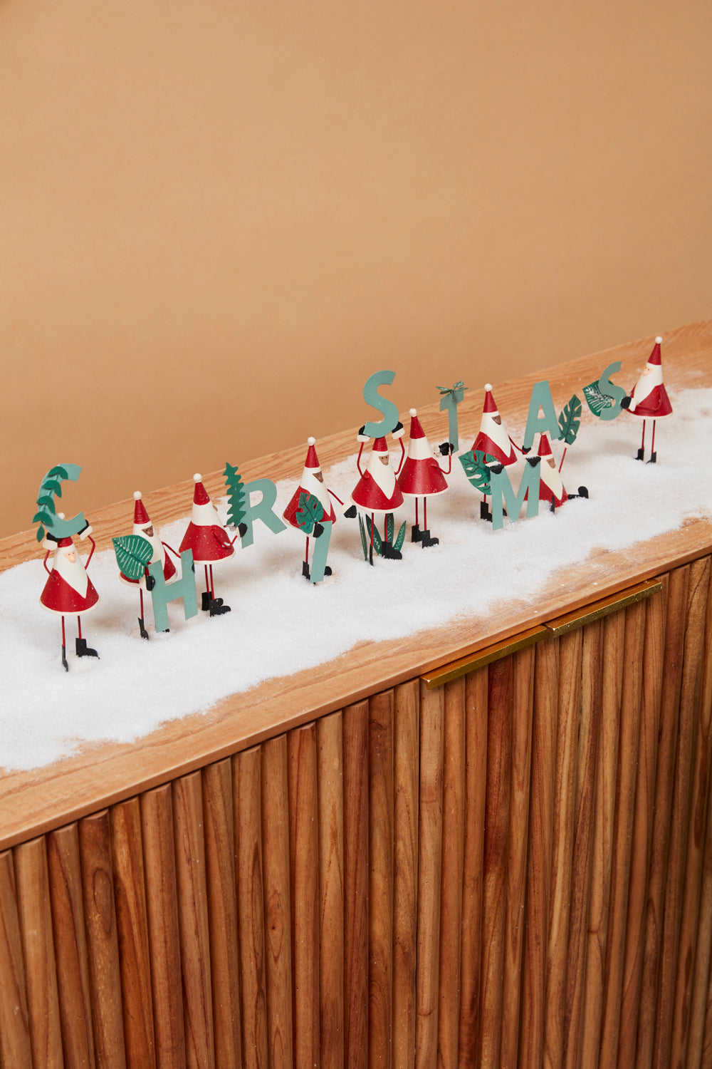 Green Christmas Sign - Set of 9 By Accent DŽcor