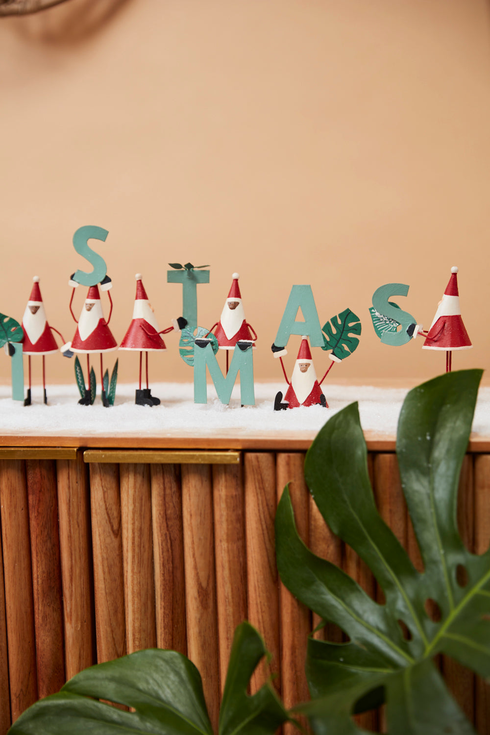 Green Christmas Sign - Set of 9 By Accent DŽcor