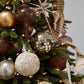 Antiqued Disco Ball Ornament Set of 8 By Accent Decor | Ornaments | Modishstore - 8
