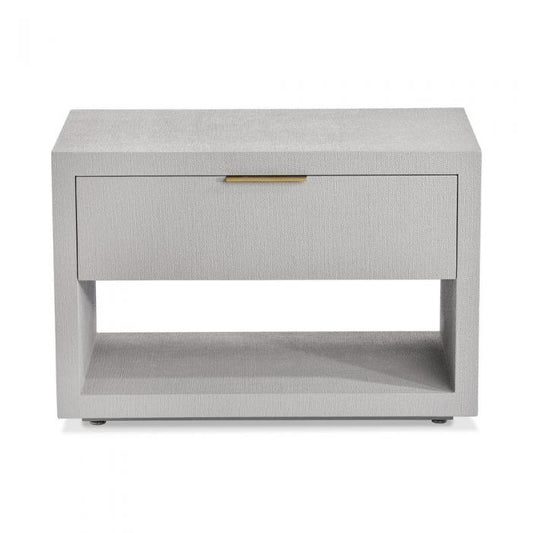 Montaigne Bedside Chest - Light Grey By Interlude Home | Drawers | Modishstore