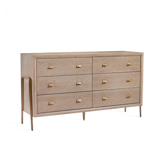 Creed 6 Drawer Chest By Interlude Home | Drawers | Modishstore