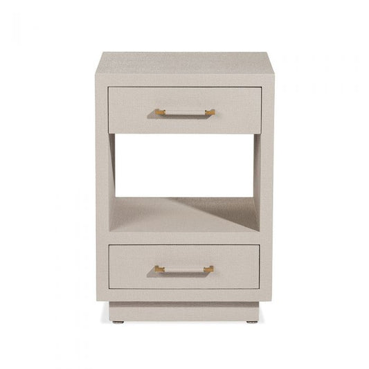 Taylor Small Bedside Chest - Sand By Interlude Home | Nightstands | Modishstore