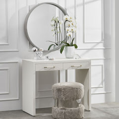 Taylor Petite Desk - White By Interlude Home