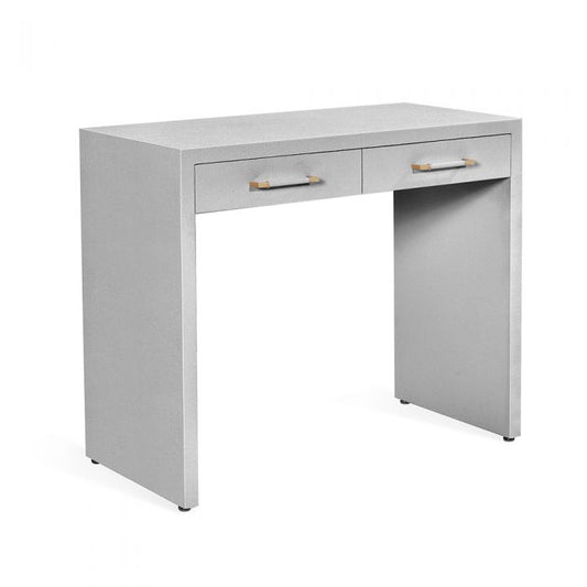 Taylor Petite Desk - Light Grey By Interlude Home | Drawers | Modishstore