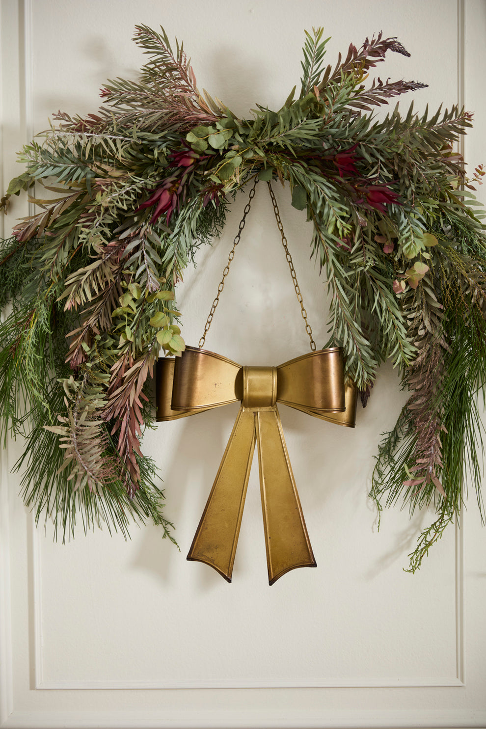 Bow Wreath Set of 2 By Accent Decor | Wreath | Modishstore - 8