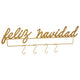 Feliz Navidad Mantlepiece By Accent Decor | Coat Racks | Modishstore - 1 - Feliz Navidad Mantlepiece By Accent Decor