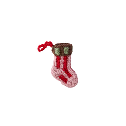 Tiny Stocking Ornament Set of 4 By Accent Decor | Ornaments | Modishstore - 6