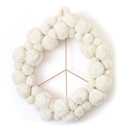 Peace + Pom Collection Set of 2 By Accent Decor | Garland & Wreath | Modishstore - 6
