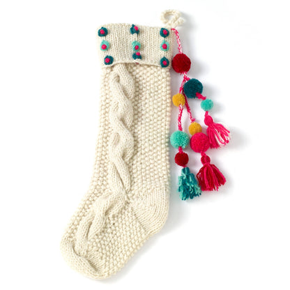 Hand Knit Stocking Set of 2 By Accent Decor | Decor | Modishstore - 9